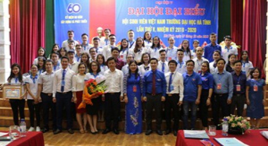 Đại hội Đại biểu Hội sinh viên Việt Nam Trường Đại học Hà Tĩnh nhiệm kỳ 2018 - 2020